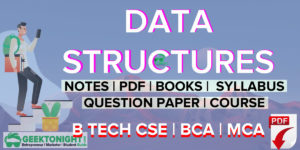 Read more about the article Data Structures Notes | PDF, Book, Syllabus | B Tech [2021]
