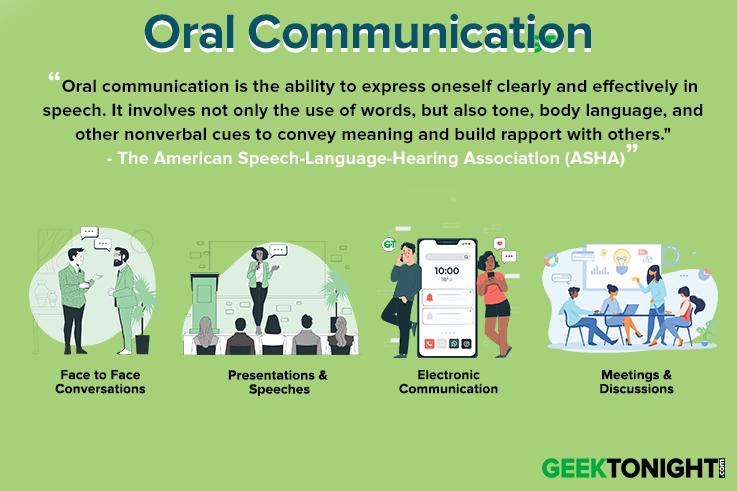 how many power tools of oral communication?