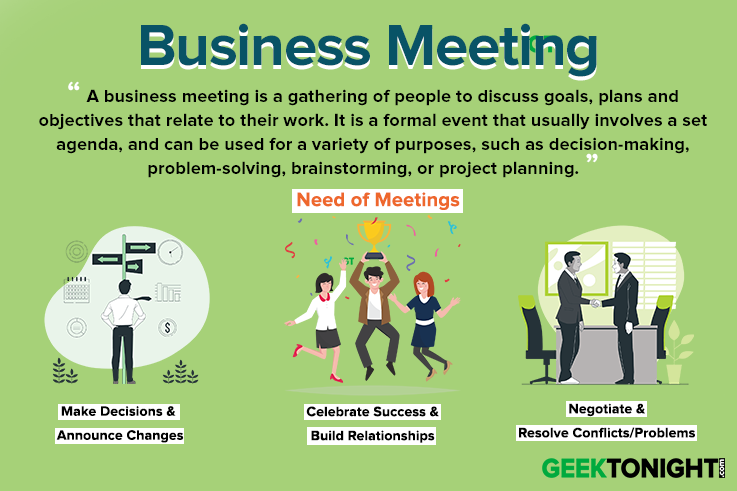 How To Conduct A Business Meeting  